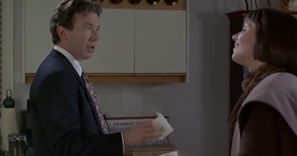 Tim Allen and Wendy Crewson in Santa Clause - Eine schöne Bescherung (1994)