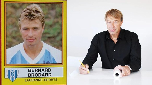 M. Brodard a été joueur de football professionnel, avant de devenir architecte et président de l'Amical Saint-Prex.