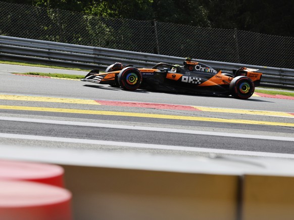 La pole à Spa pour Lando Norris