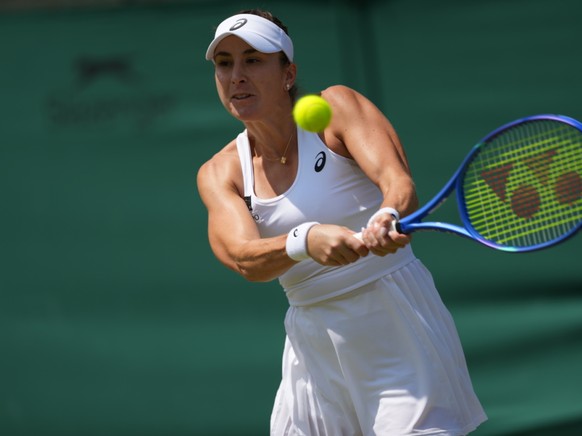 Belinda Bencic a eu beaucoup de difficultés pour se défaire d'Anna Kalinskaya.