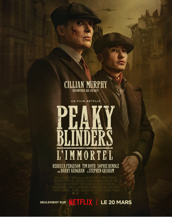 Le poster de Peaky Blinders L'immortel