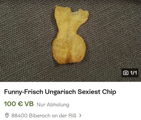 Fails der Woche: Sexy Chip auf Ebay Kleinanzeigen