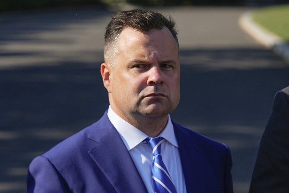 FILE - Director of the Federal Housing Finance Agency Bill Pulte, speaks to reporters at the White House, July 24, 2025, in Washington. (AP Photo/Julia Demaree Nikhinson, File)
Bill Pulte