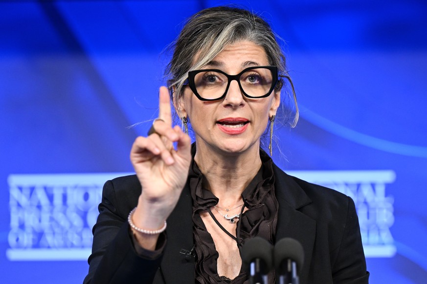 La rapporteuse spéciale de l'ONU pour le territoire palestinien occupé, Francesca Albanese.