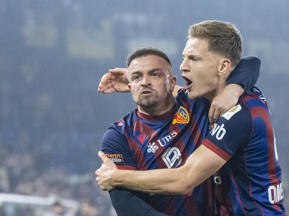 Shaqiri a été impliqué sur les trois buts rhénans face à YB.