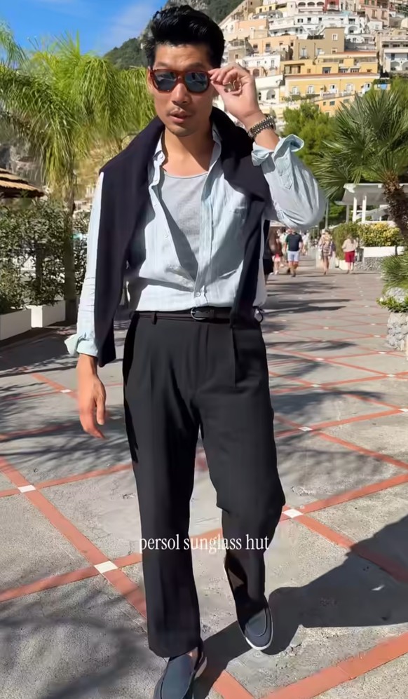 En version «Je passe le week-end sur le yacht de papa-maman».