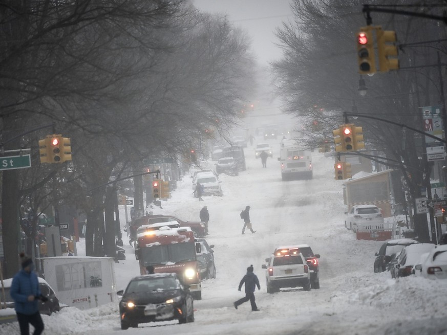 Une tempête a provoqué une situation chaotique sur la côte est des Etats-Unis.