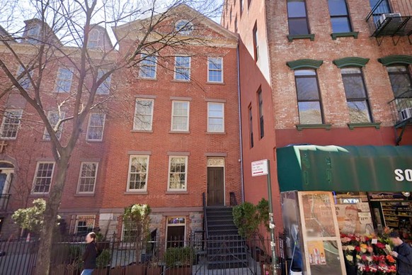 La coquette maison, située sur Prince Street.