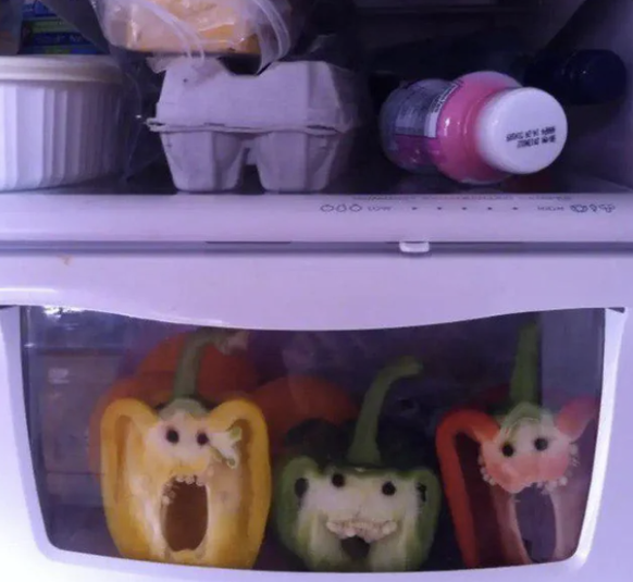 Pareidolie: dinge mit Gesicht