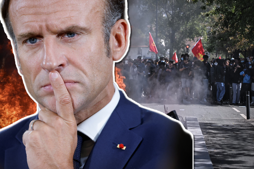 Le silence d'Emmanuel Macron, qui semble se désintéresser des manifestations lycéennes en France, interroge à quelques mois de l'élection présidentielle.