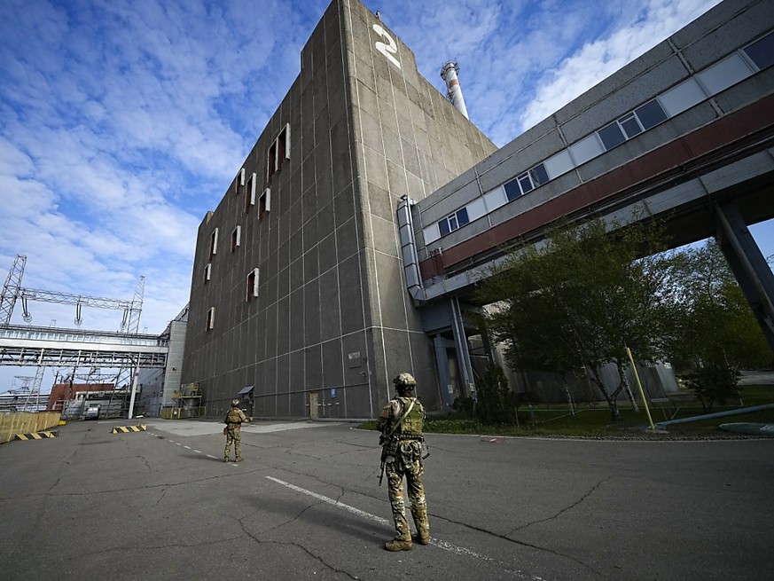 Un incendie &quot;s&#039;est déclaré à cause des bombardements&quot; à la centrale nucléaire de Zaporijjia et endommagé une ligne électrique reliant le réacteur no 6 au réseau ukrainien (archives).