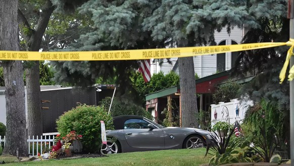 Le quartier paisible de Massapequa Park, où résidait l'architecte avec sa femme et ses deux enfants.