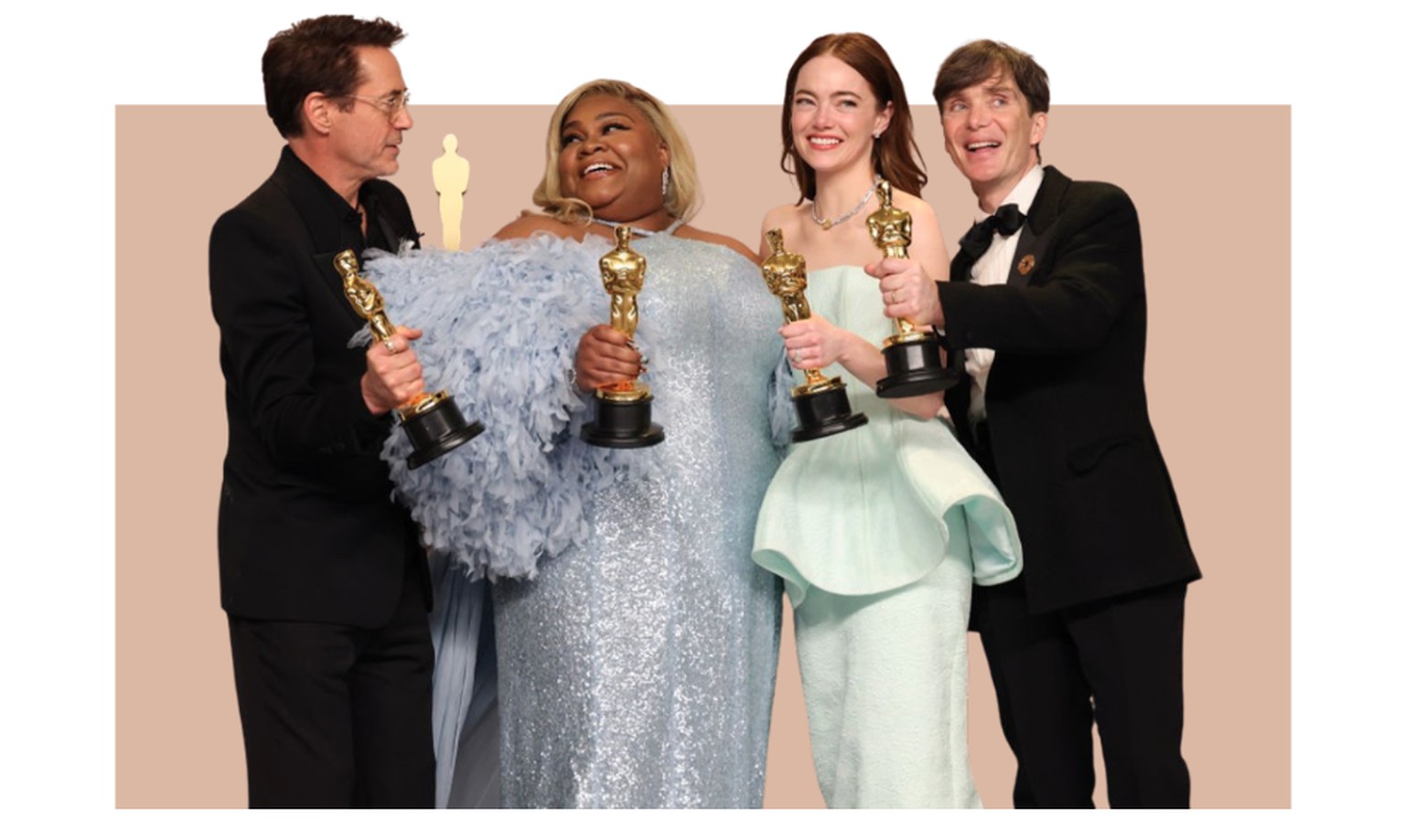 Oppenheimer de Christopher Nolan n'a laissé presque aucune chance à ses concurrents, en raflant pas moins de sept Oscars.