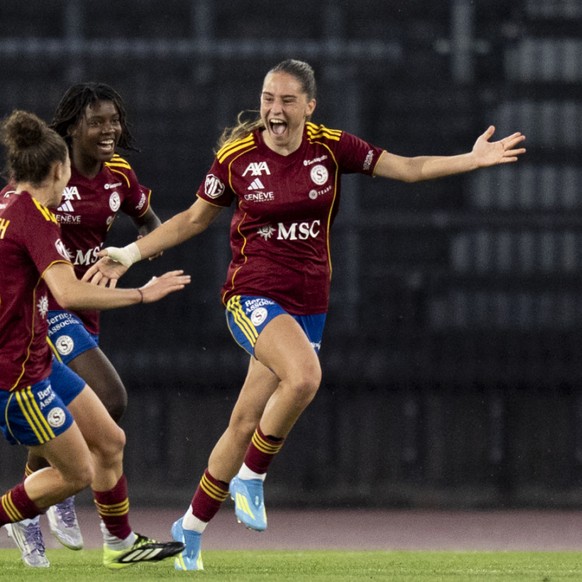 Les joueuses de Servette Chênois ont un pied et quatre orteils en finale des play-off de Women's Super League.
