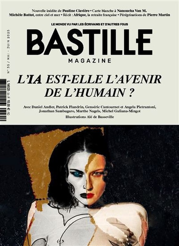 La pièce maîtresse a été choisie à l'unanimité parmi une centaine d’oeuvres pour la couverture de mai de Bastille magazine, un mensuel réputé pour sa rigueur culturelle et artistique.