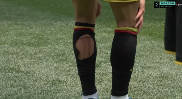 Une image qui illustre la dureté de l’intervention d’Alireza Jahanbakhsh.