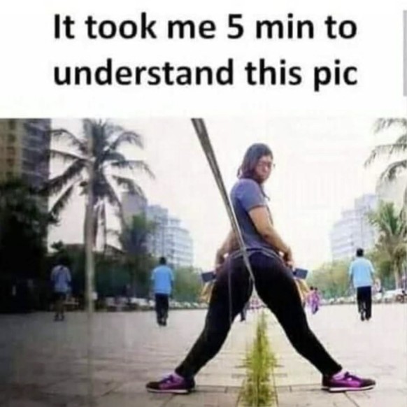 Die lustigsten Fails der Woche: Optische Täuschung