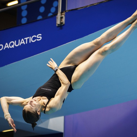Michelle Heimberg jouera les médailles à 1 m à Singapour