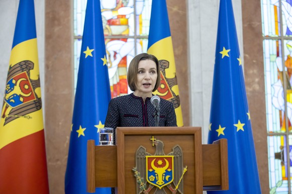 La présidente moldave Maia Sandu affirme que Moscou prépare un coup d'Etat.