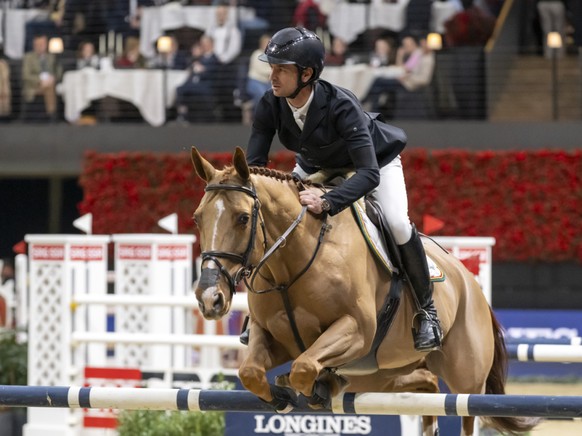 Steve Guerdat et Iashin Sitte, ici lors du CHI de Bâle début janvier, sont bien partis à Fort Worth (archives).