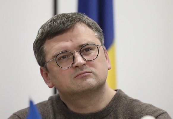 epa10501238 Ukraine&#039;s Foreign Minister Dmytro Kuleba attend the &#039;United for Justice&#039; conference in the Western Ukrainian city of Lviv, 03 March 2023. The &#039;United for Justice&#039;  ...