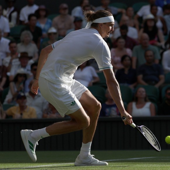 Alexander Zverev a été battu dès le 1er tour à Wimbledon
