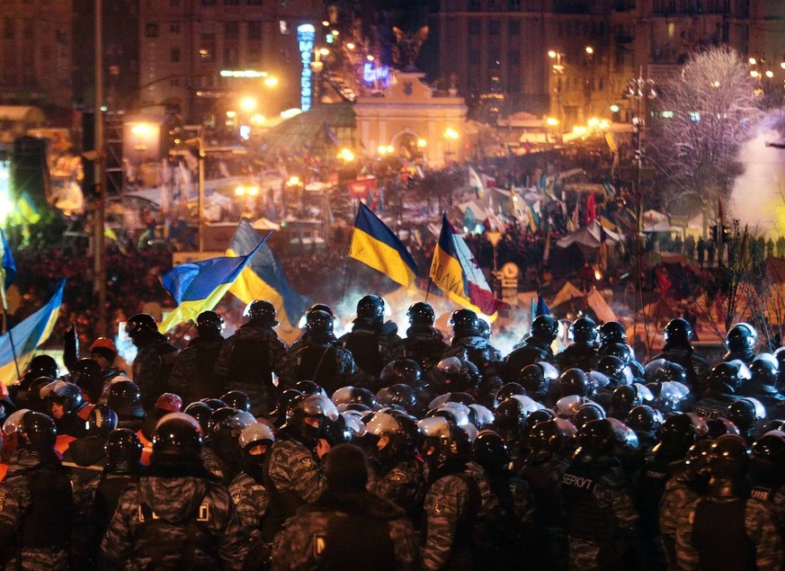 Les images des manifestation proeuropéennes de Kiev avaient fait le tour du monde en 2013.