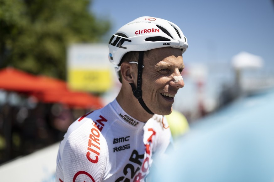 Michael Schär était présent sur le Tour de Suisse 2022.