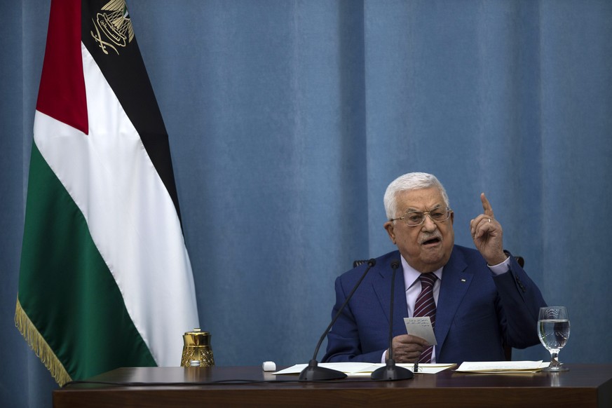 Le président de l'Autorité palestinienne, Mahmoud Abbas.