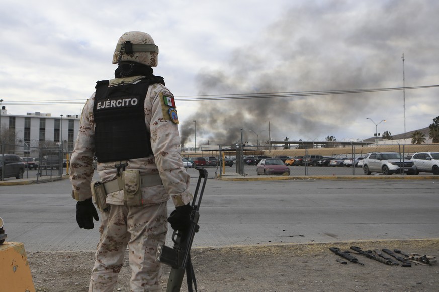 Des soldats mexicains et la police d'État ont repris le contrôle d'une prison d'Etat à Ciudad Juarez.