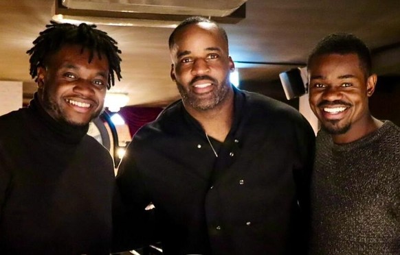 Peterson Nanje, Willy Tattane et Signori Antonio, cofondateurs d'Afrogood.