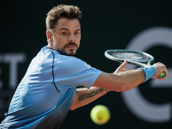Stan Wawrinka a dû batailler jusqu'au tie-break du troisième set dans son 1er tour à Genève