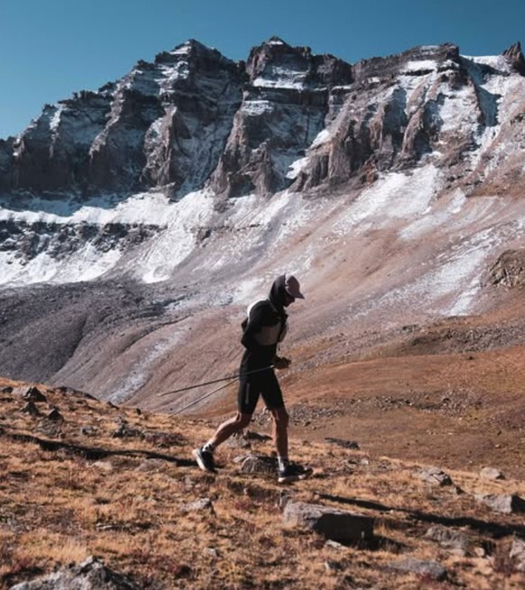 Aux Etats-Unis, Kilian Jornet a découvert des paysages très variés, comme ici les montagnes du Colorado.