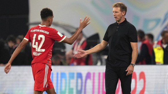 Musiala et Nagelsmann