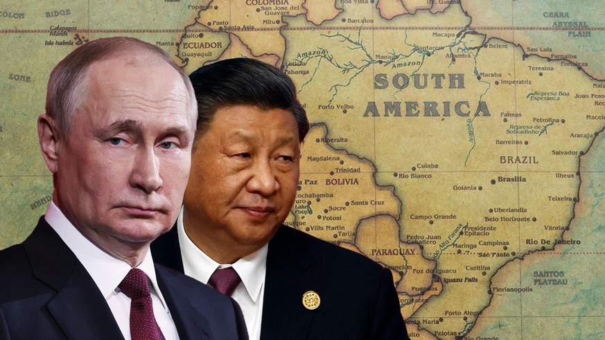 Moscou et Pékin affluent sur l&#039;Amérique latine.