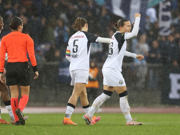 Sanja Kovacevic (à droite) a brillé face à GC en signant un doublé