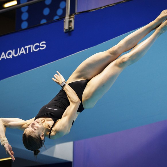 Michelle Heimberg s&#039;est classée 8e à 3 m aux Mondiaux de Singapour