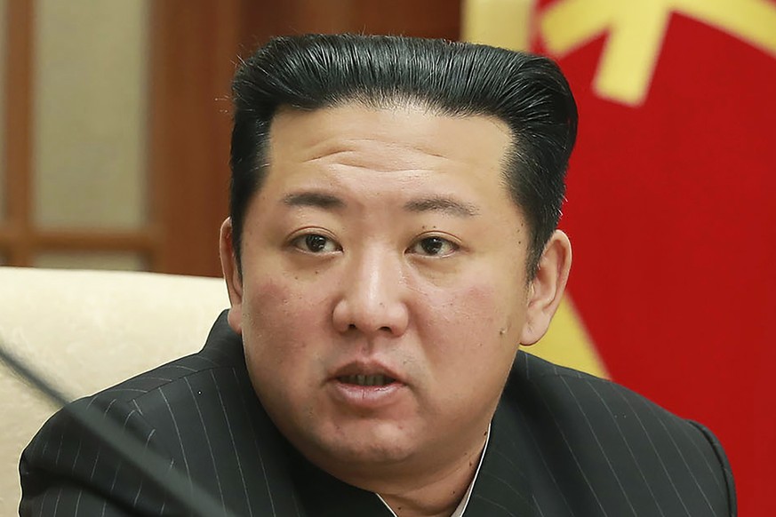 FILE - In this photo provided by the North Korean government, North Korean leader Kim Jong Un attends a meeting of the Central Committee of the ruling Workers&#039; Party in Pyongyang, North Korea on  ...