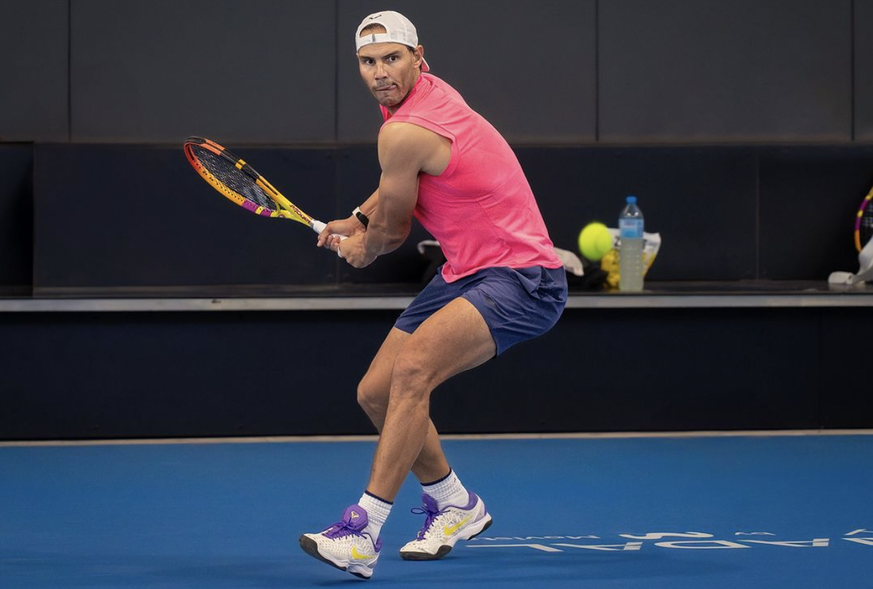 «Rafa» à l'entraînement en novembre.