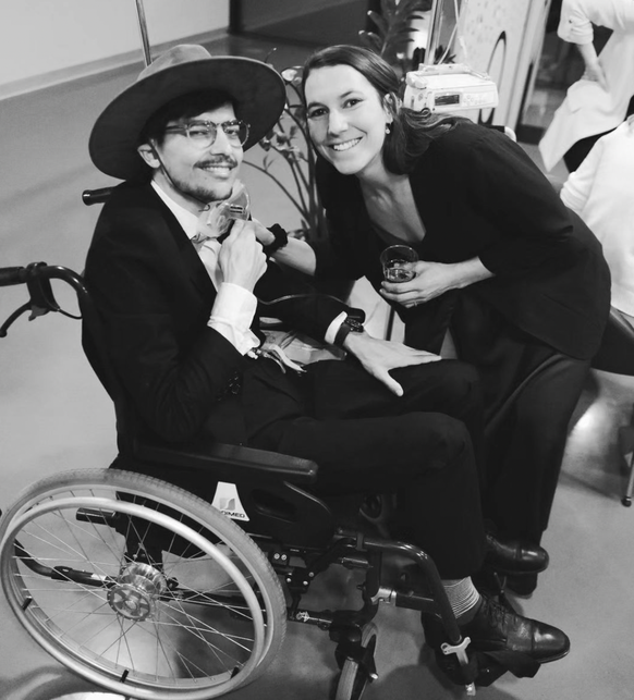 La dernière photo de Wendy Holdener avec son frère, Kevin.