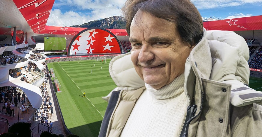 Constantin a une drôle d'idée pour le nouveau stade du FC Sion
