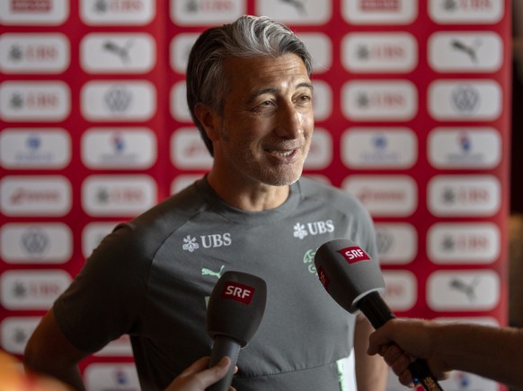 Murat Yakin s'est exprimé lors d'un point presse juste avant de s'envoler pour les Etats-Unis