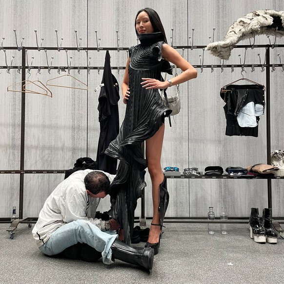 La marque berlinoise Selva à la Fashion Week de Zurich, jeudi 12 février 2026.