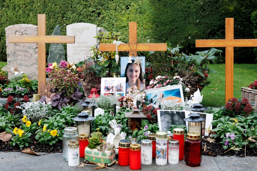 La tombe de Muriel Furrer.