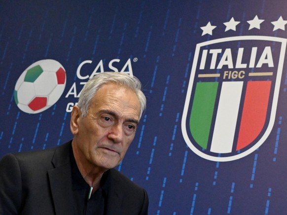 Président de la fédération italienne, Gabriele Gravina est prié de s'en aller