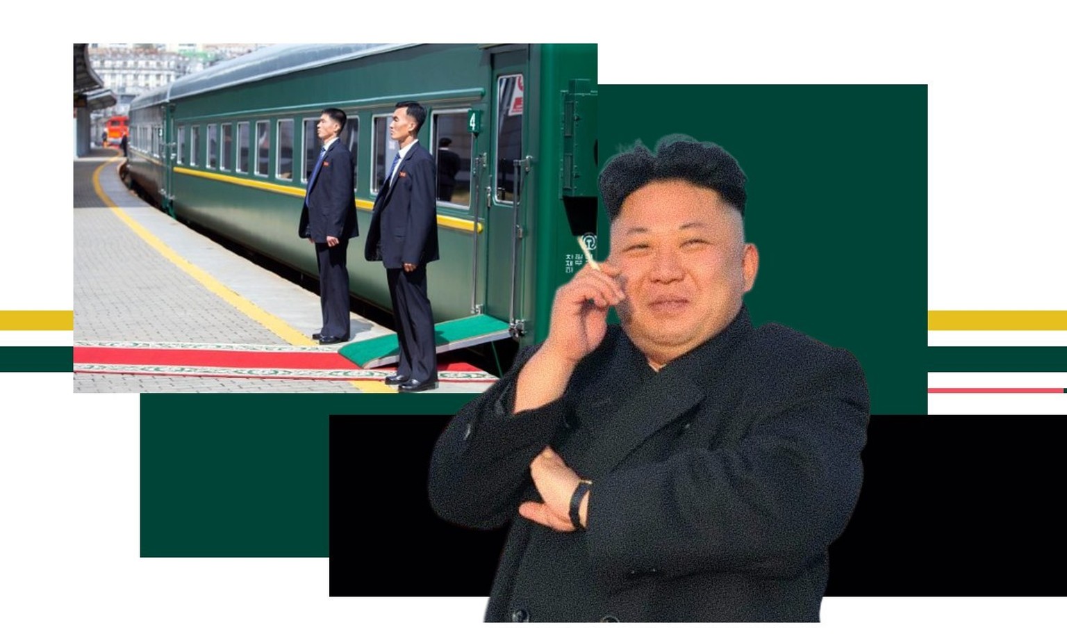 Lors de ses rares déplacements à l'étranger, Kim Jong-Un fait rarement infidélité à «Taeyangho», son cher train blindé.
