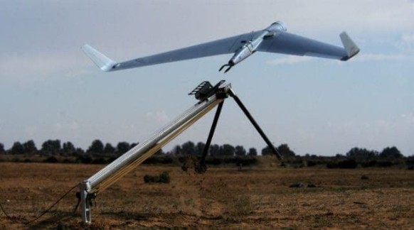 Un drone Orbiter 2 de la société israélienne Aeronautic Defense System