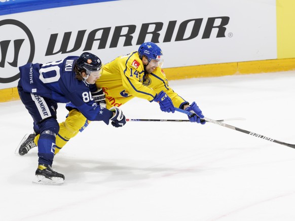 Emil Pettersson (à dr., ici sous les couleurs suédoises), jouera dans l'Emmental la saison prochaine.