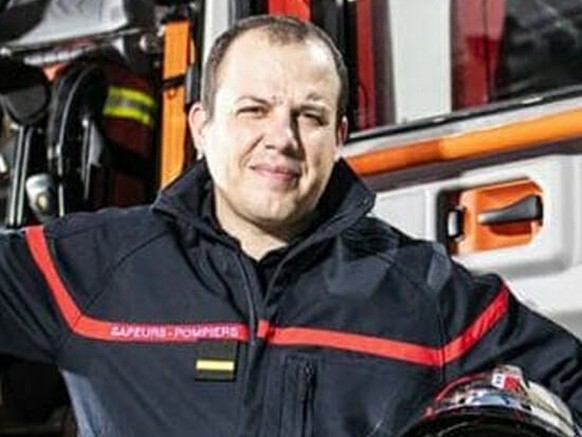 David Vaquin, commandant des pompiers de Sion