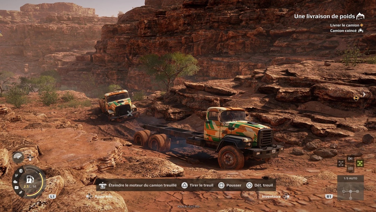 Capture d&#039;écran de «Expeditions A MudRunner Game»